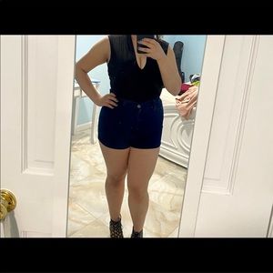 High waisted jeans size medium